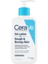 CeraVe SA Lotion for Rough & Bumpy Skin | Vitamin D, Hyaluronic Acid, Lactic Acid & Salicylic Acid Lotion | Fragrance Free & Allergy Tested | 8 Ounce
