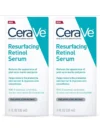 Cerave Resurfacing Retinol Serum 2 Pack, 1 Oz each