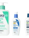 CeraVe Daily Skincare Facial Bundle - CeraVe Foaming Facial Cleanser (12 oz), AM CeraVe Facial Moisturizing Lotion with Sunscreen (2 oz), and PM Facial Moisturizing Lotion (2 oz)