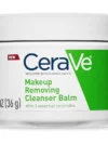 CeraVe Cleansing Balm Hydrating Makeup Remover with Ceramides and Plant based Jojoba Oil for Face Makeup Non Greasy Makeup Remover Balm for Sensitive Skin1.3 Ounces, 1.3 Ounce (Pack of 1)